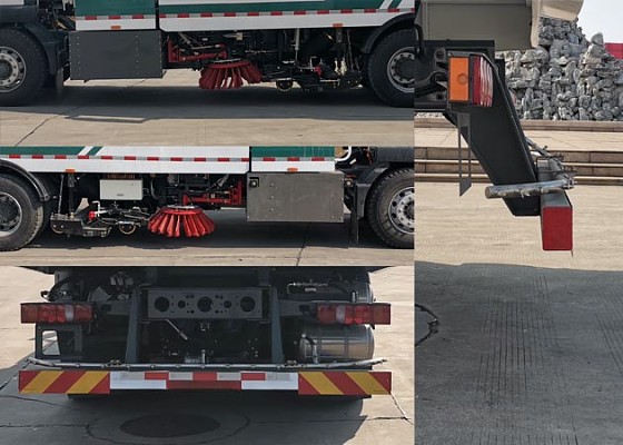 綠葉牌JYJ5186TXSEV純電動(dòng)洗掃車(chē)公告圖片