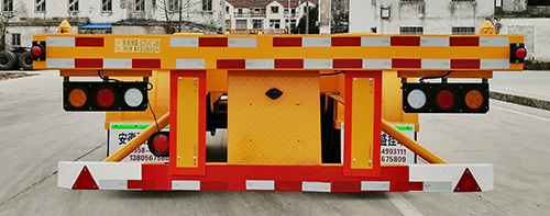 德柱牌HDZ9340TJZE集装箱运输半挂车公告图片