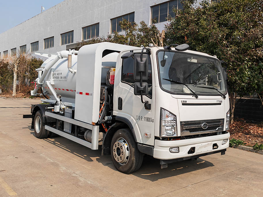 中科尚昇牌ZKS5120GXWBEV純電動吸污車公告圖片