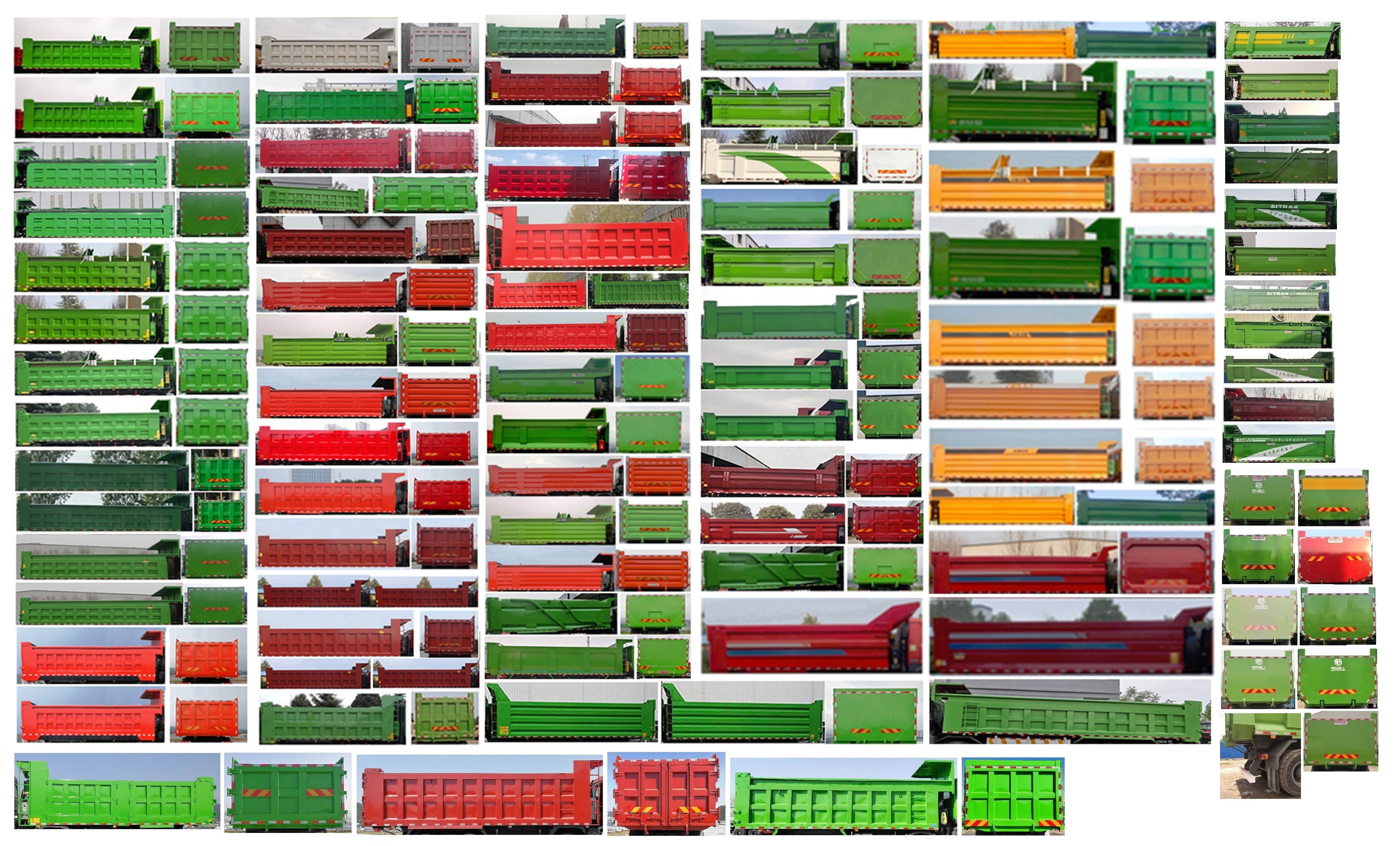 豪沃牌ZZ5317ZLJV386KF1自卸式垃圾車公告圖片