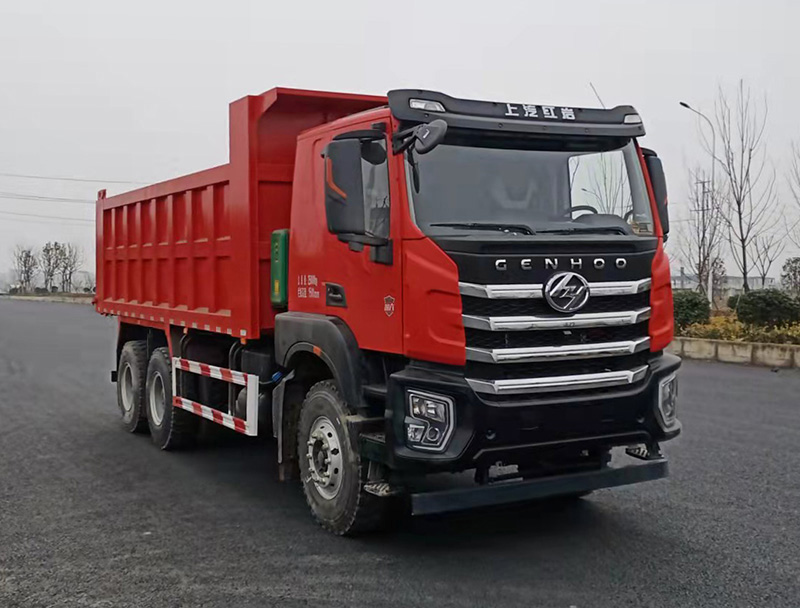 紅巖牌CQ5257ZLJEV11424自卸式垃圾車公告圖片