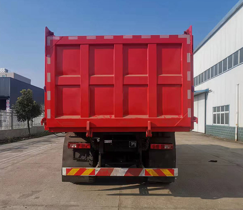 紅巖牌CQ5257ZLJEV11424自卸式垃圾車公告圖片