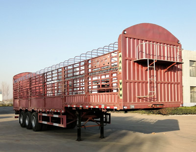 佳郓牌13米33.7吨3轴仓栅式运输半挂车(LFY9400CCYE)