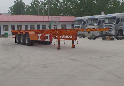 鹏合牌12.5米34.2吨3轴集装箱运输半挂车(TPX9401TJZ)