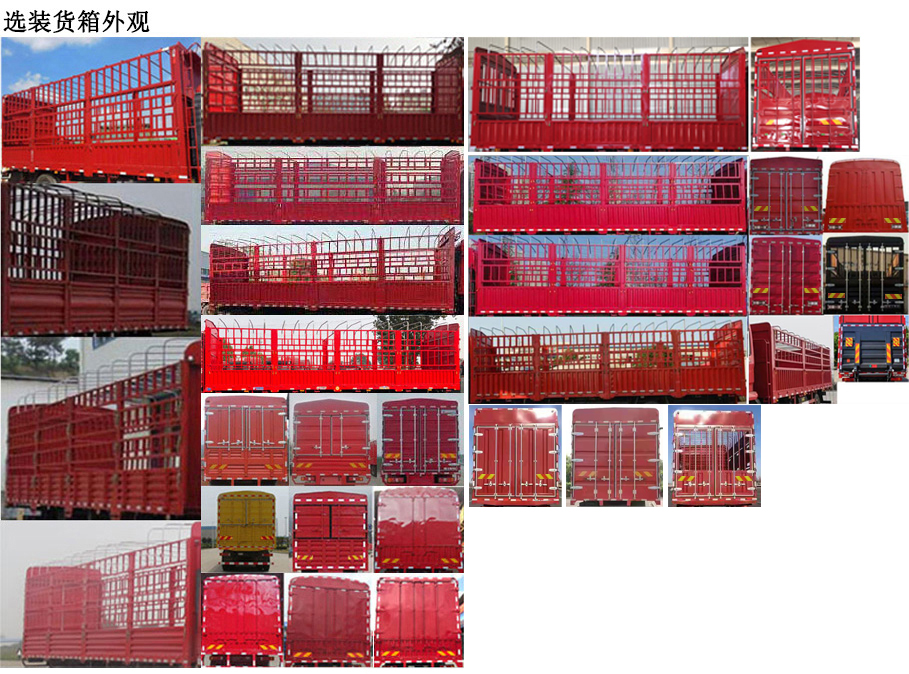 陜汽牌SX5189CCYLA501F2倉(cāng)柵式運(yùn)輸車公告圖片