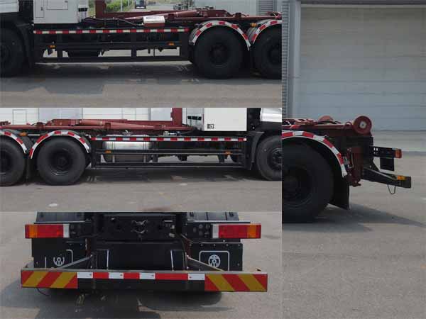 華林牌HLT5251ZXXEV純電動(dòng)車(chē)廂可卸式垃圾車(chē)公告圖片