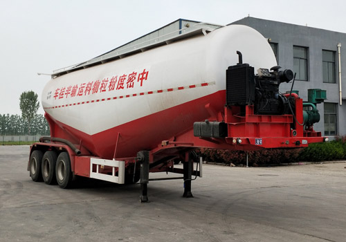 迪尔帕斯牌10.8米31吨3轴中密度粉粒物料运输半挂车(DRP9400GFL)
