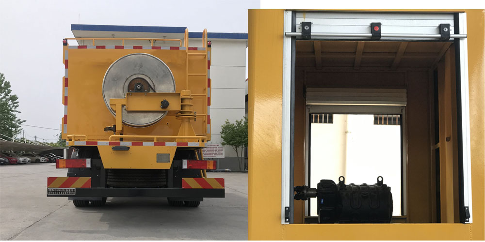 路鑫牌NJJ5180GQX6下水道疏通清洗車公告圖片