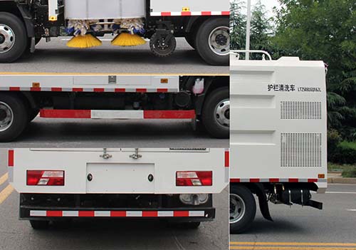 路太牌LTZ5081GQX6JL護(hù)欄清洗車公告圖片