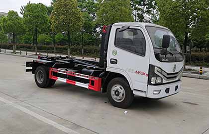 楚飞牌CLQ5040ZXX6E车厢可卸式垃圾车公告图片