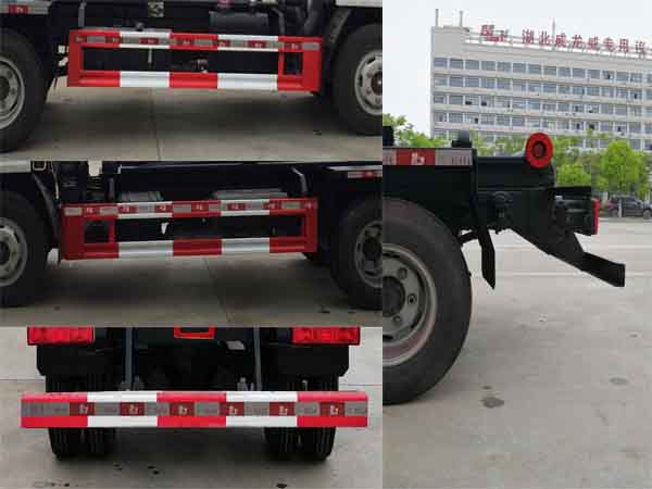 楚飞牌CLQ5040ZXX6E车厢可卸式垃圾车公告图片