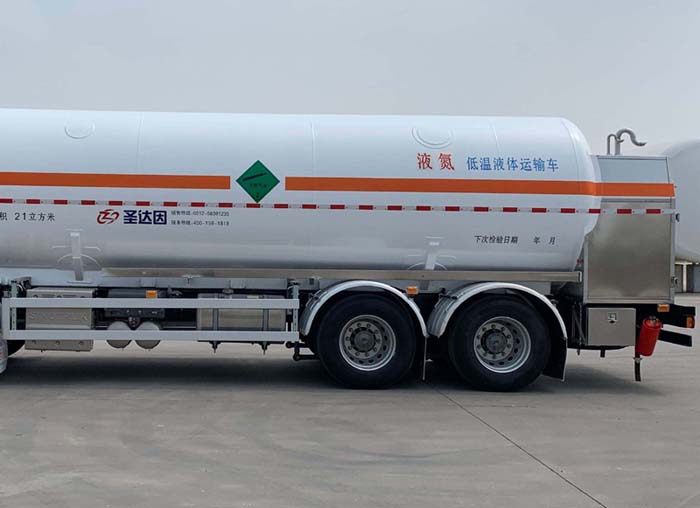 圣达因牌SDY5321GDYN低温液体运输车公告图片
