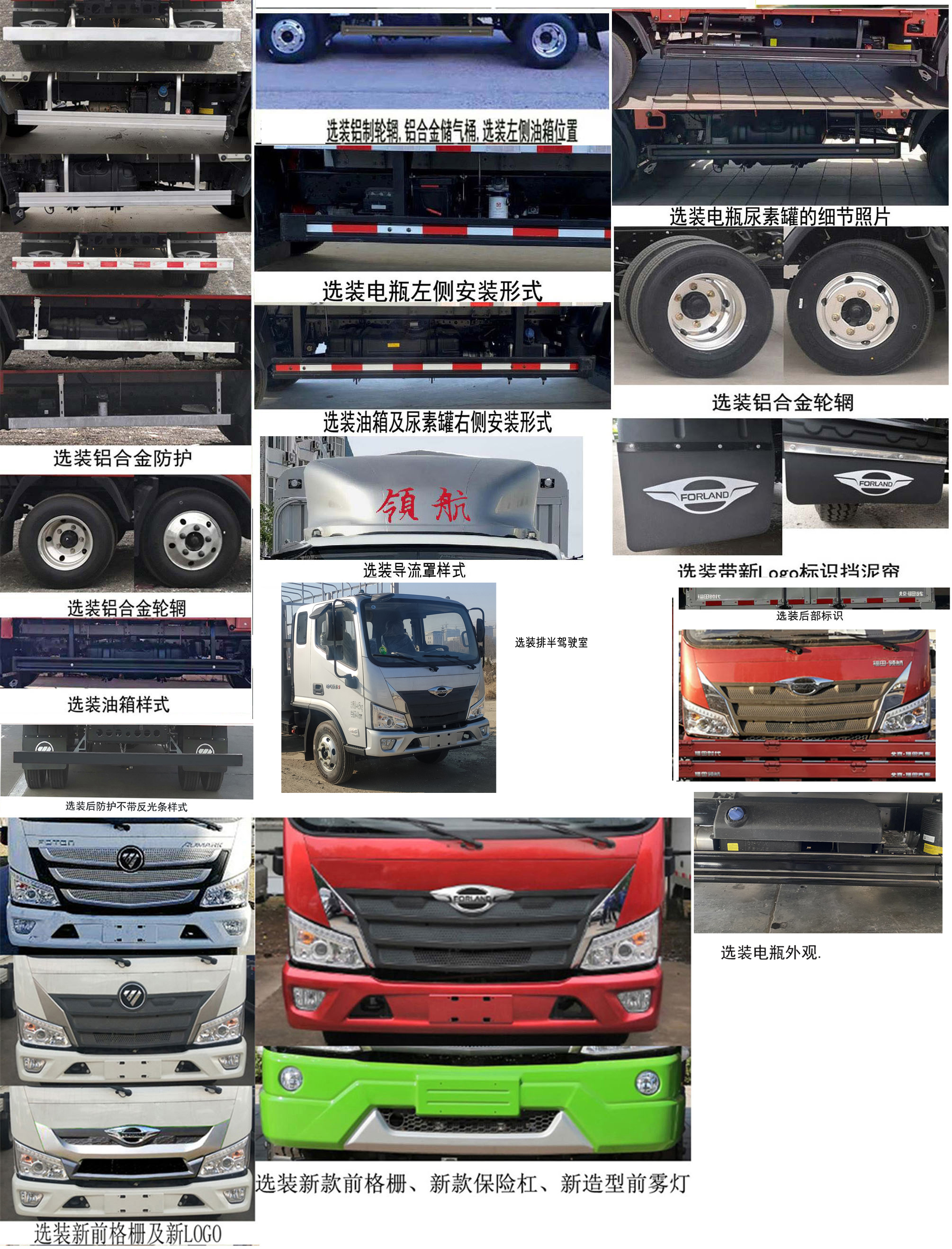 福田牌BJ5044CCY9JDA-06仓栅式运输车公告图片