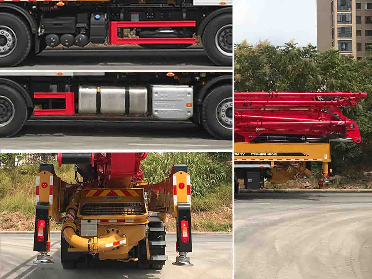 三一牌SYM5440THBF混凝土泵車公告圖片