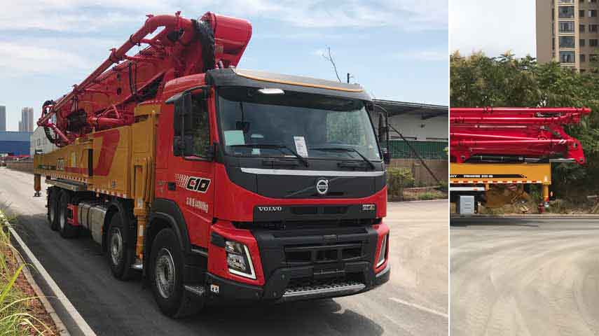 三一牌SYM5440THBF混凝土泵車公告圖片