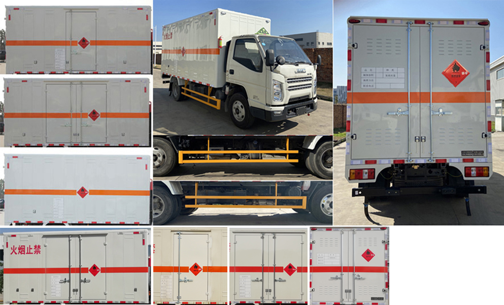 江鈴江特牌JMT5040XRYXG26易燃液體廂式運輸車公告圖片