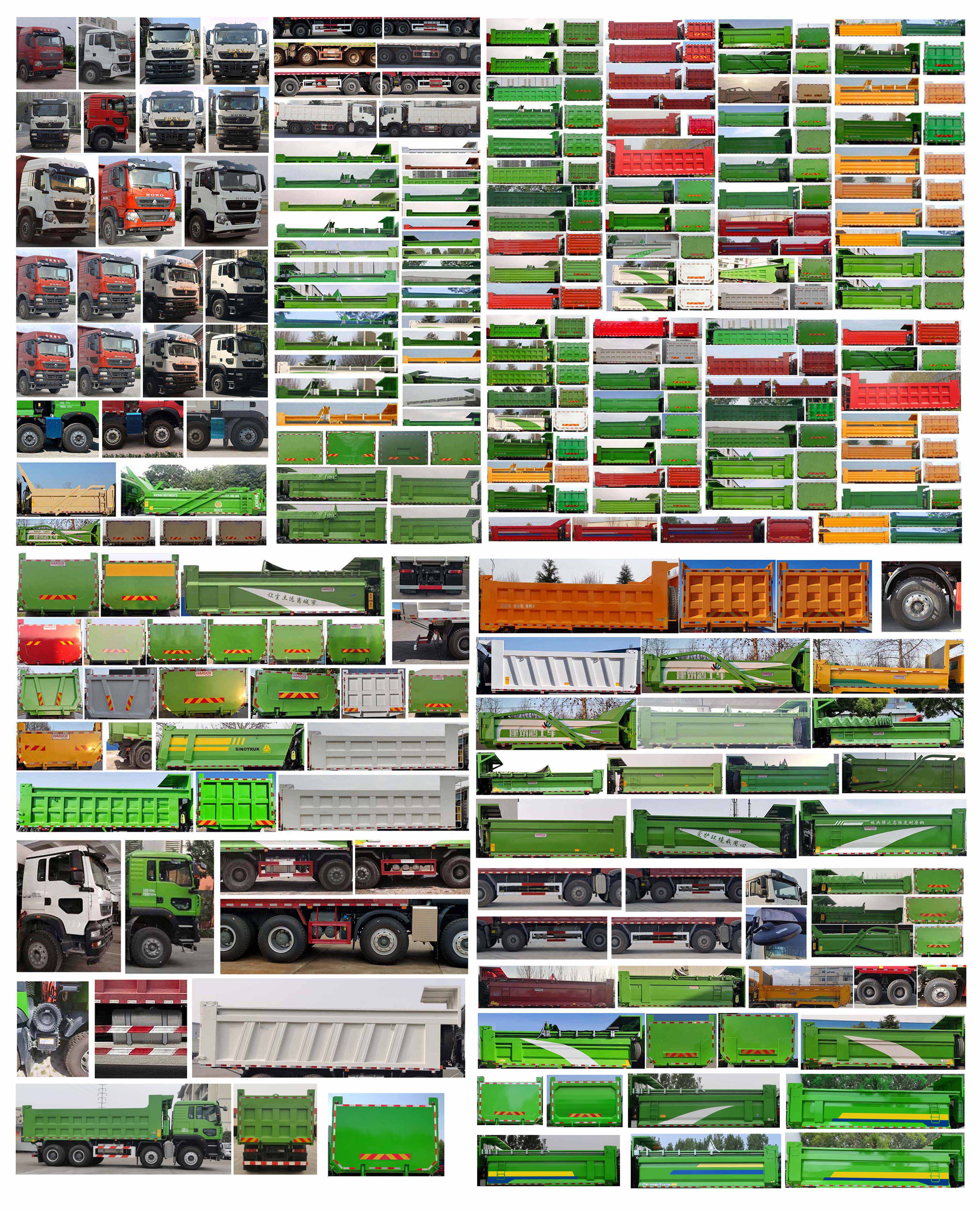 豪沃牌ZZ5317ZLJV326GF1自卸式垃圾車公告圖片