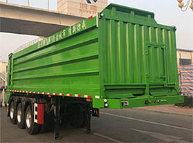 图强牌9.2米30.6吨3轴垃圾转运半挂车(TQP9400ZLJ)