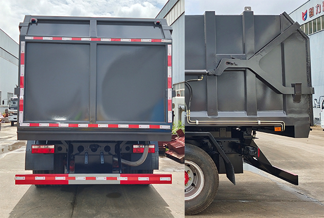 凱力風牌KLF5180ZDJE6壓縮式對接垃圾車公告圖片