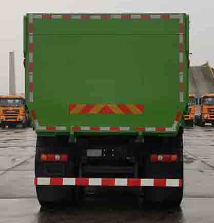 陜汽牌SX5259ZLJMC424自卸式垃圾車公告圖片