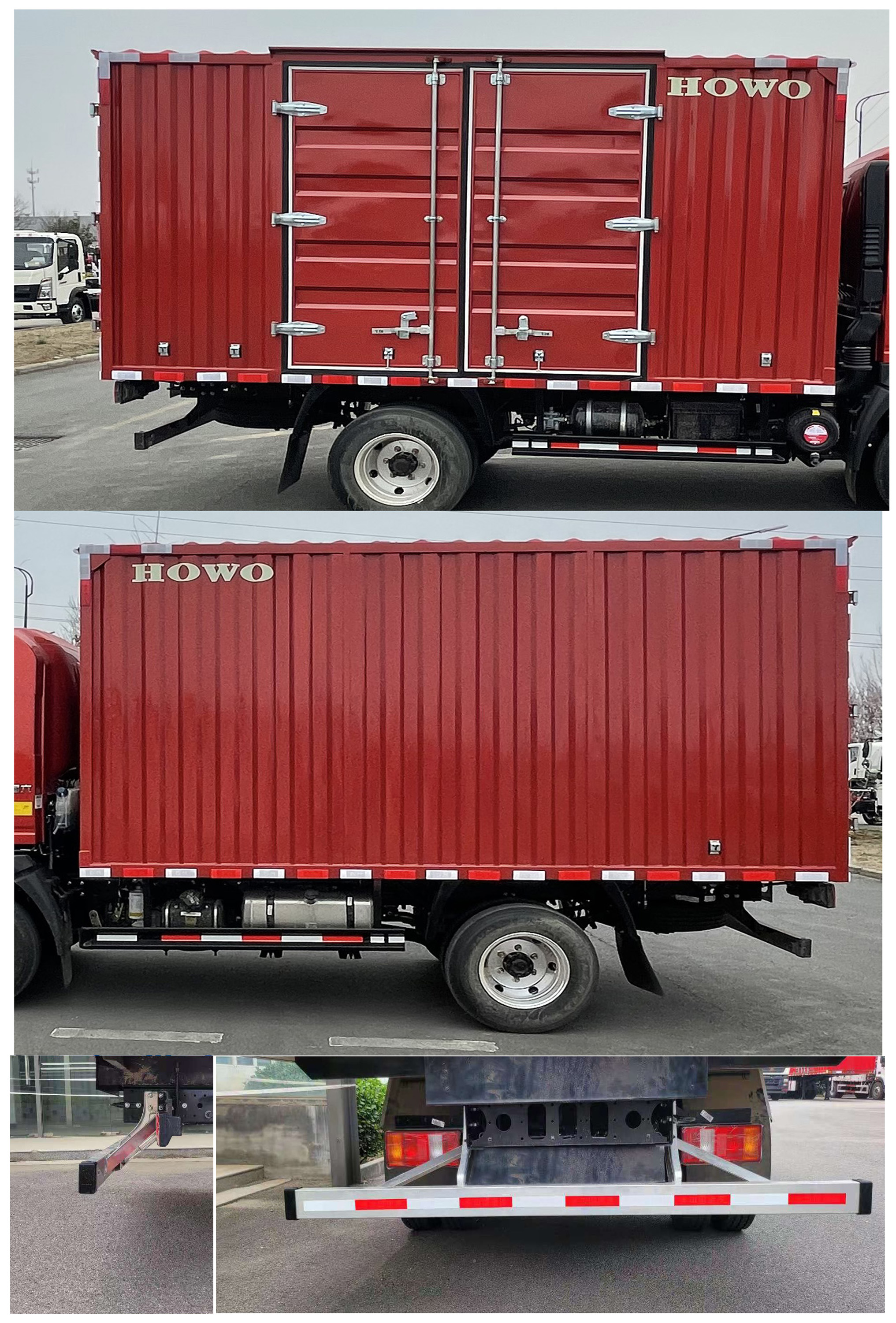 豪沃牌ZZ5047XXYF3313F145厢式运输车公告图片