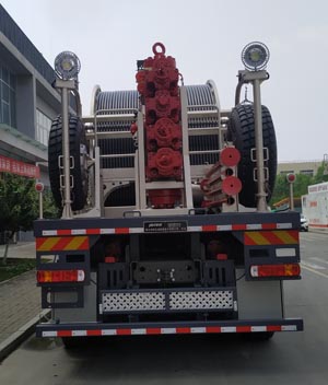 杰瑞牌JR5580TLG連續(xù)油管作業(yè)車公告圖片