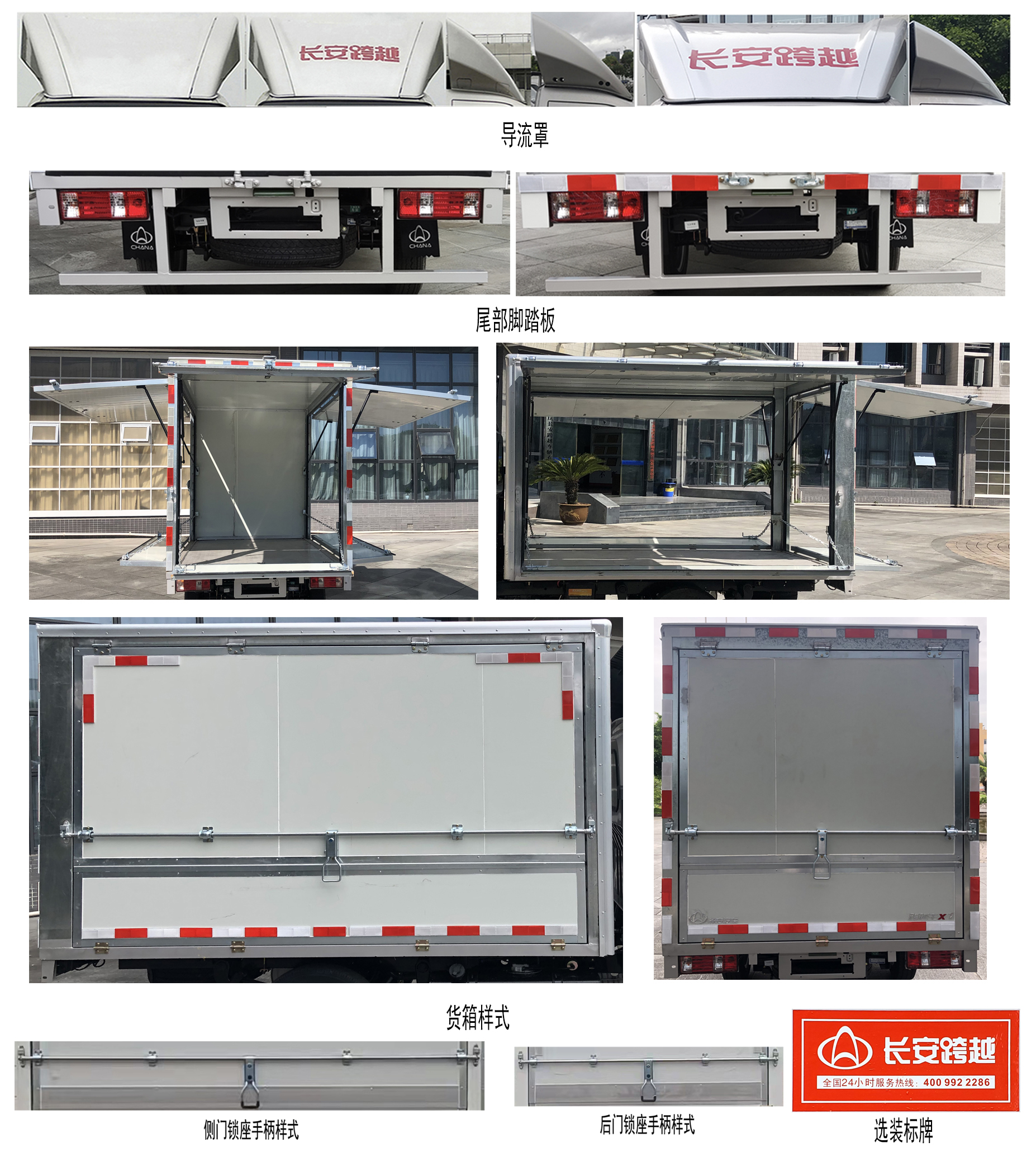 长安牌SC5031XYKXND6B1翼开启厢式车公告图片