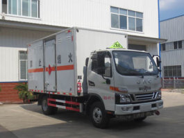 江特牌JDF5040XRQHFC6易燃气体厢式运输车