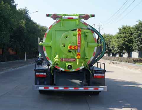 中潔牌XZL5125GQW6清洗吸污車(chē)公告圖片