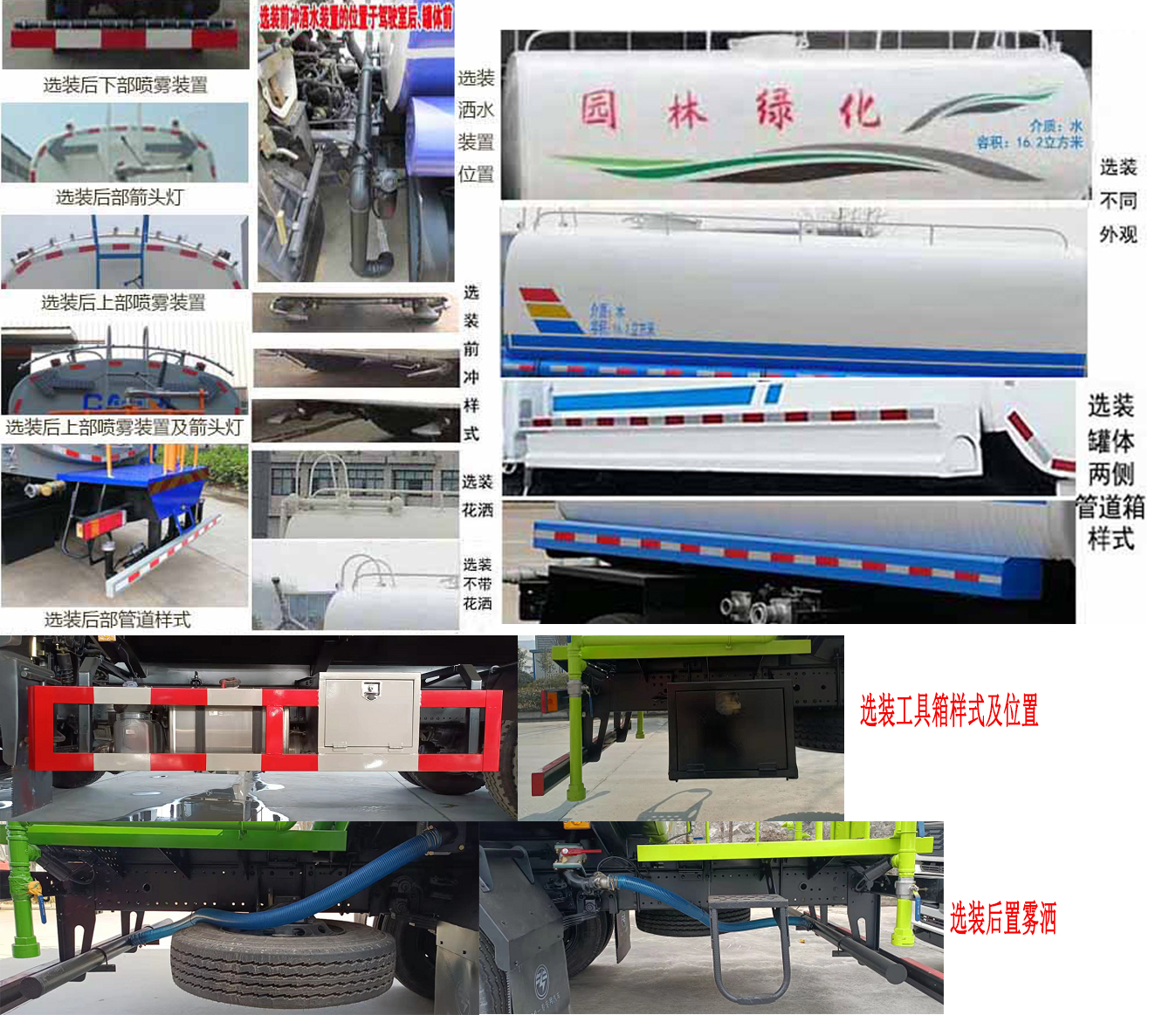 專致牌YZZ5250GPSEH6綠化噴灑車公告圖片