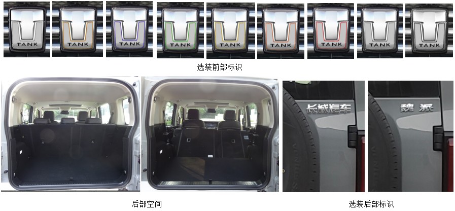 长城牌CC2030BE21A越野乘用车公告图片