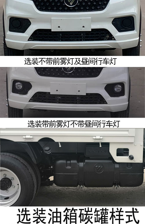 福田牌BJ1030V4AV8-32载货汽车公告图片