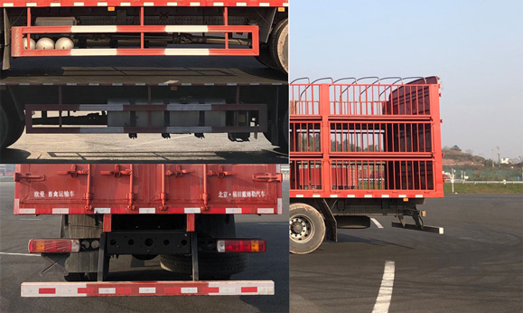 歐曼牌BJ5259CCQY6DPL-01畜禽運輸車公告圖片