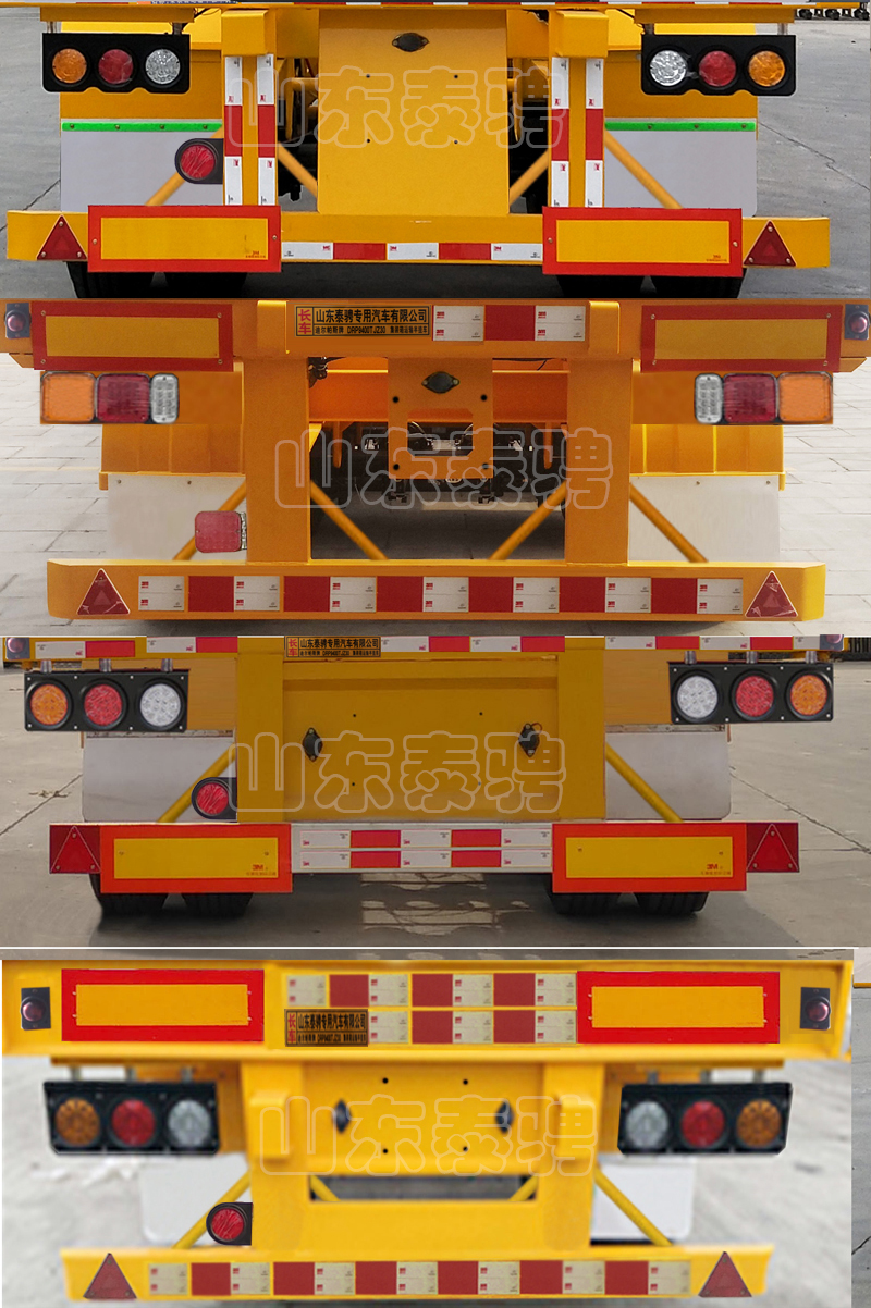 迪尔帕斯牌DRP9400TJZ30集装箱运输半挂车公告图片