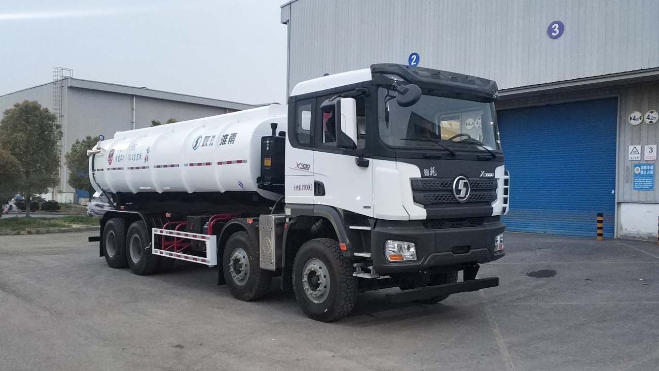 陜汽牌SHN5311GWNXC6183污泥運輸車公告圖片
