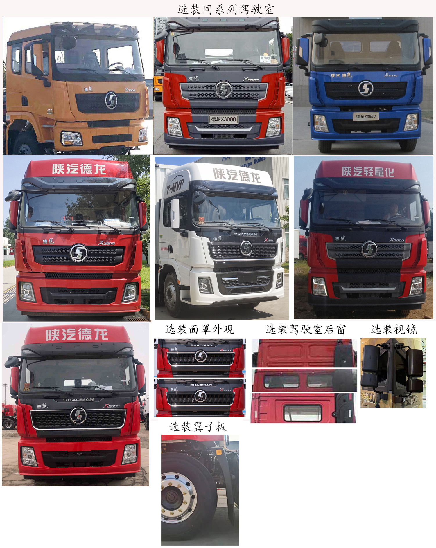 陜汽牌SX5319XYKXD456F1翼開啟廂式車公告圖片