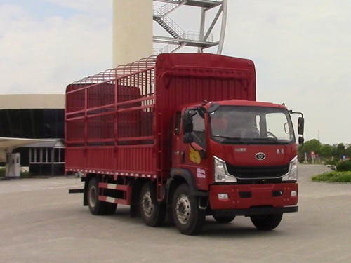 豪曼牌ZZ5248CCYGC7FB0倉柵式運(yùn)輸車公告圖片