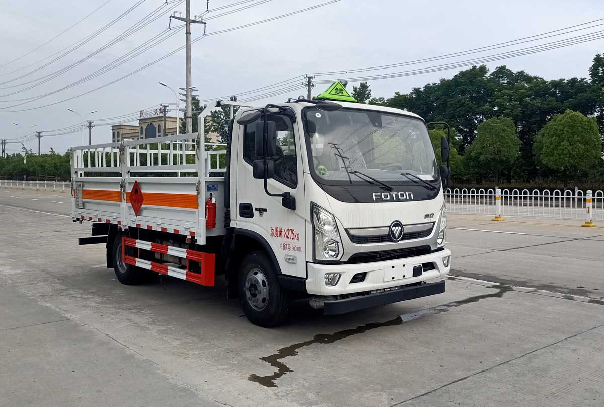 楚飛牌CLQ5080TQP6BJ氣瓶運(yùn)輸車(chē)公告圖片