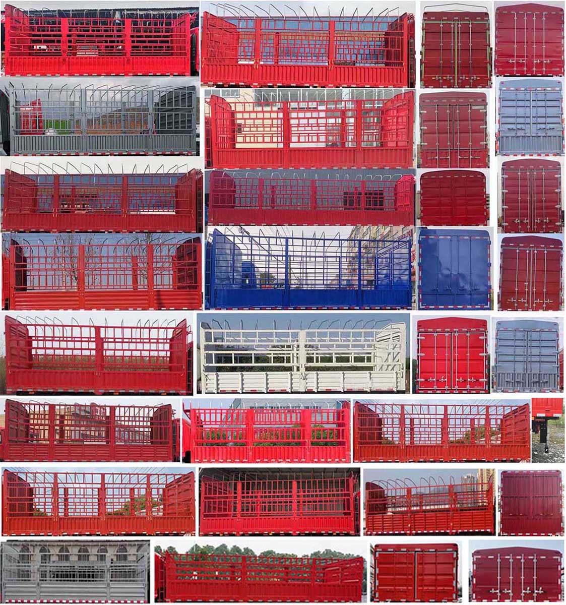 江淮牌HFC5181CCYP2K2A50S倉柵式運(yùn)輸車公告圖片