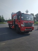 昊之天牌HTR5161JSQ随车起重运输车