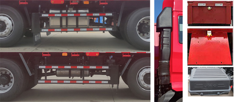 江淮牌HFC5251CCYP3K3D43S倉(cāng)柵式運(yùn)輸車(chē)公告圖片