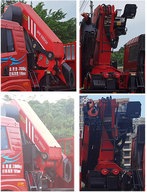 昱明威牌YMW5313JSQJ6隨車起重運輸車公告圖片