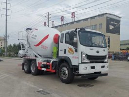 华专一牌EHY5245GJBZ6混凝土搅拌运输车