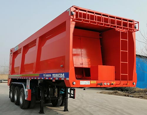 智慧树牌9.4米31.4吨3轴垃圾转运半挂车(TDZ9400ZLJ)