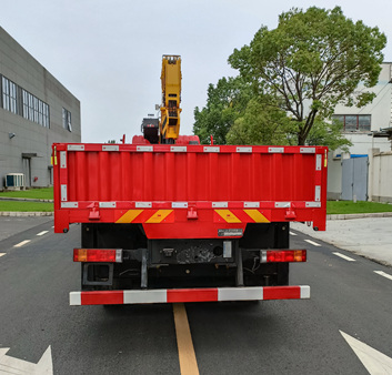 匯合牌HHH5310JSQST6隨車起重運輸車公告圖片