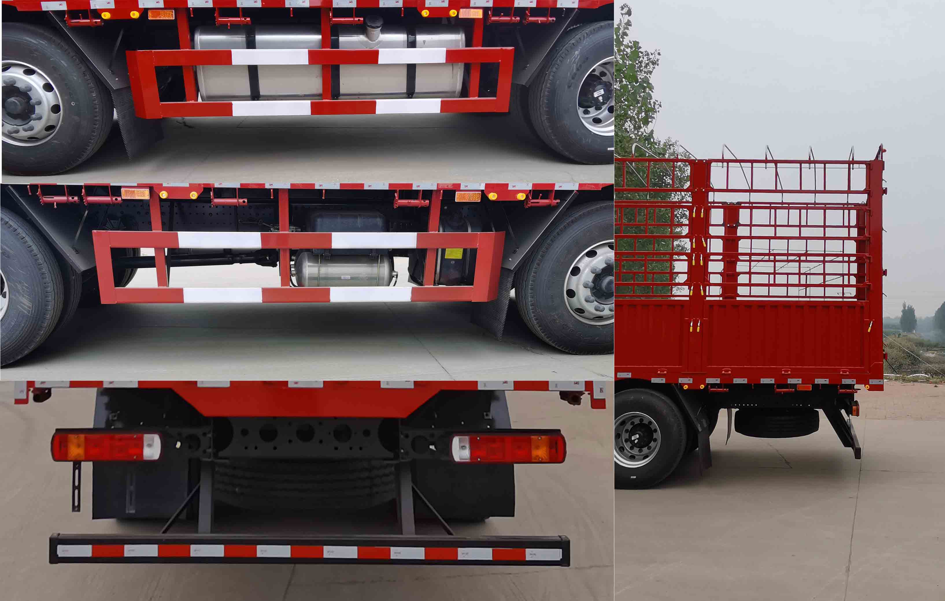 歐曼牌BJ5251CCYY6HPS-02倉(cāng)柵式運(yùn)輸車(chē)公告圖片