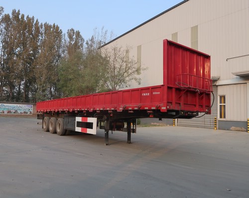 宏昌天马牌13米31.8吨3轴自卸半挂车(HCL9408ZZX)