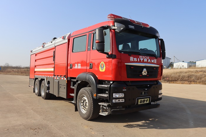 雷沃协力牌LWX5290GXFPM120泡沫消防车