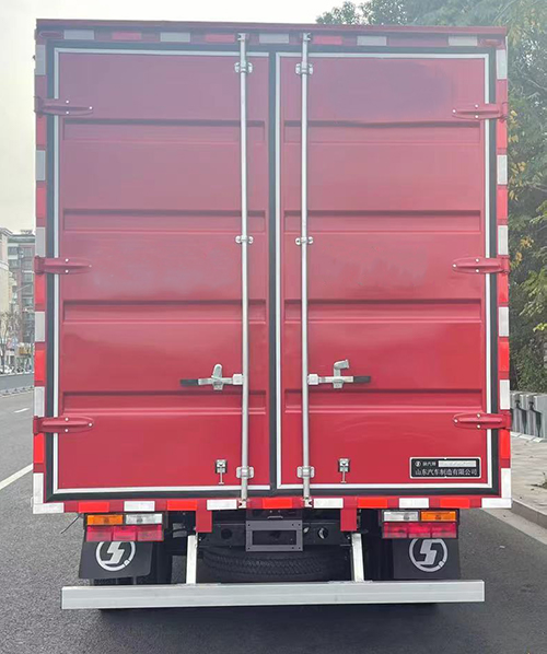 陜汽牌YTQ5041XYKKH331翼開啟廂式車公告圖片