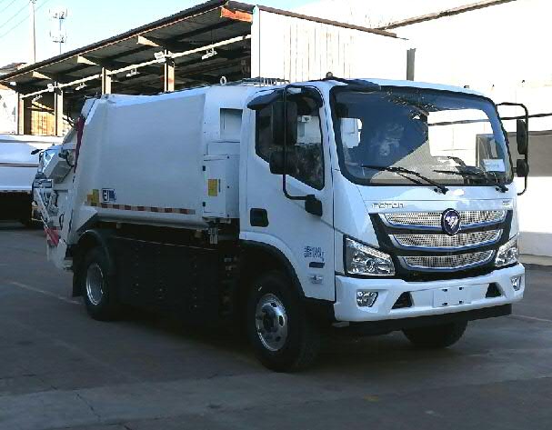 福田牌BJ5102ZYSEV-H1纯电动压缩式垃圾车公告图片